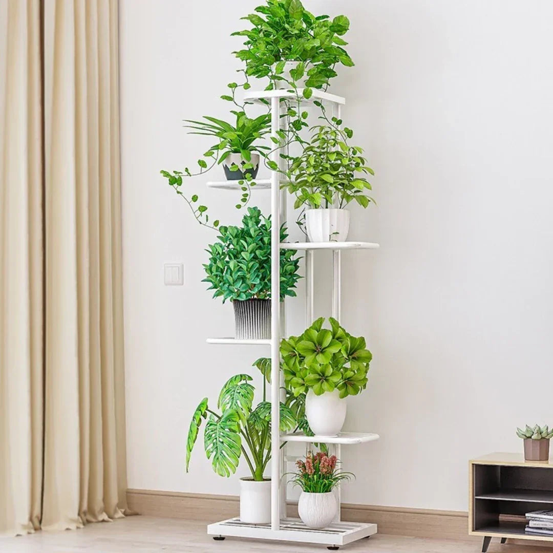 Suporte Multiandares para Plantas – Ideal para Jardim, Sala e Varanda